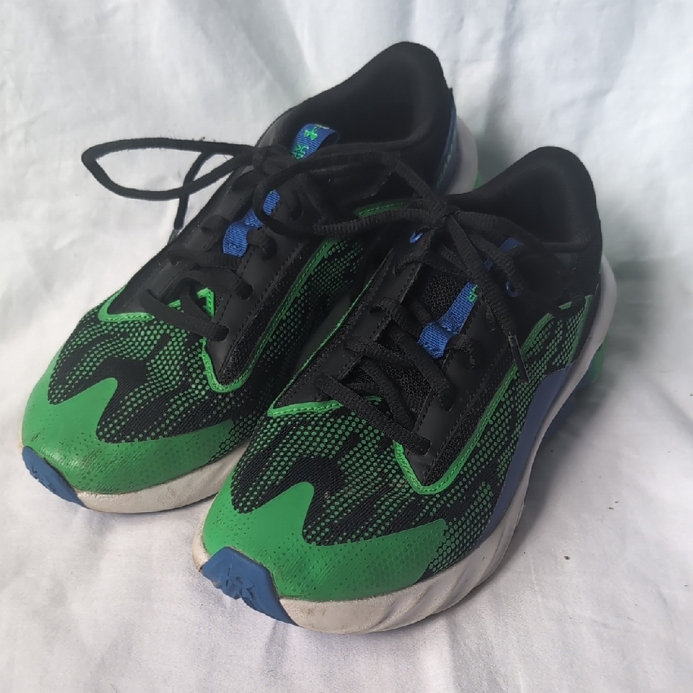 Under Armour Kids Sneakers - Green and Blue